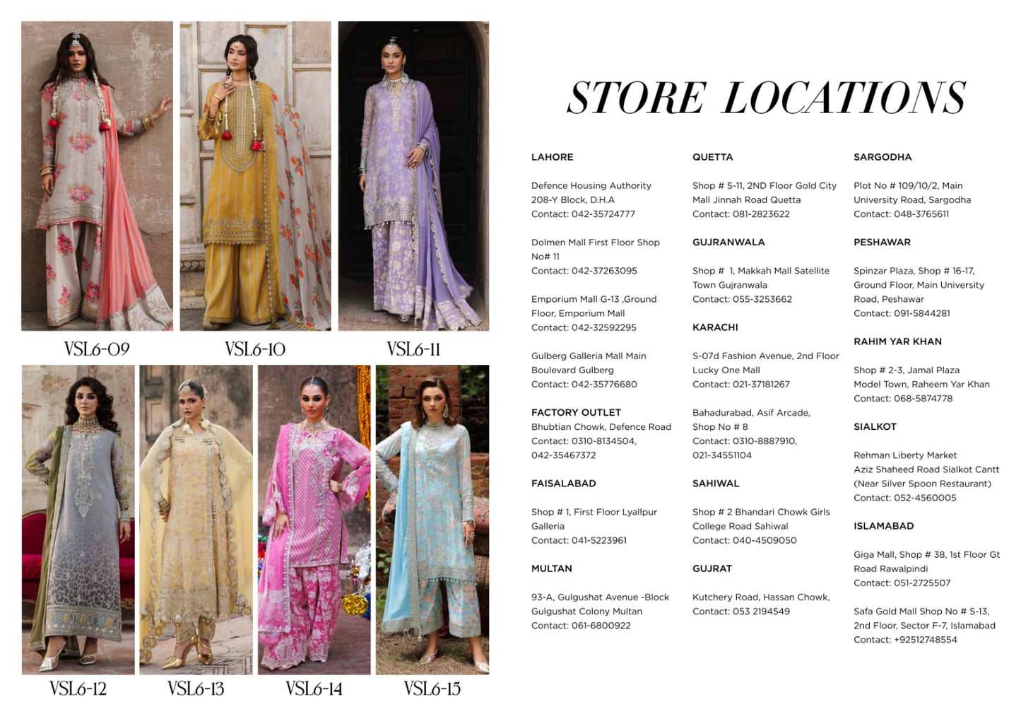 Vasal by Charizma Embroidered Formal Chiffon Collection