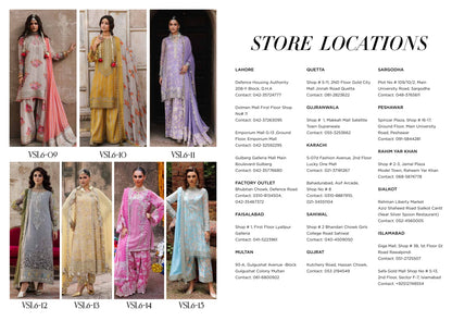 Vasal by Charizma Embroidered Formal Chiffon Collection