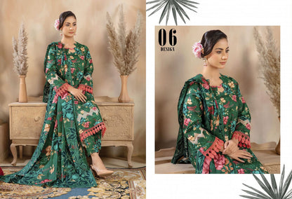 Orchid BiN Naeem Bana Dora Luxury Lawn