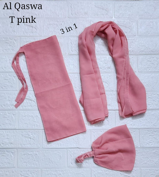 3 IN 1 DEAL STOLE +CAP+ NIQAB