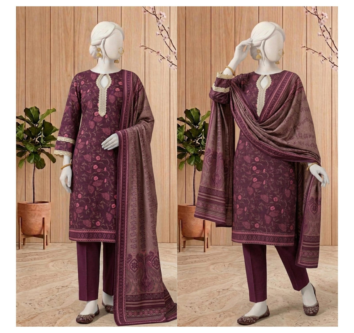 RANG-E-BAHAR Digital Printed Lawn 3 Piece Collection Vol-1 2026