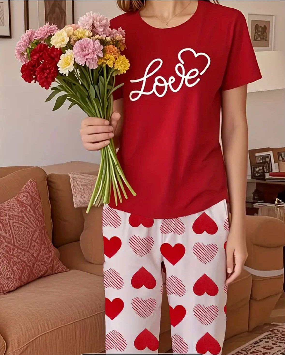 Printed Night Suit
