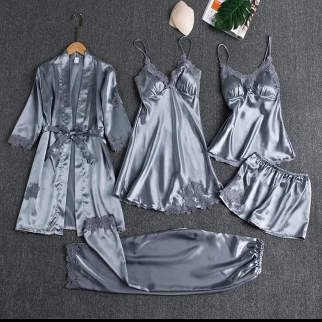 5 PIECE NIGHTWEAR
