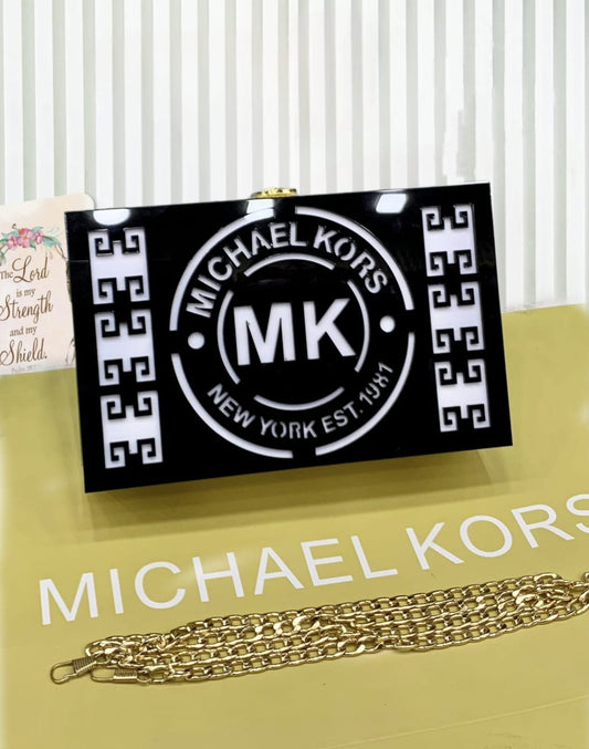 MK ACRALIC CROSSBODY