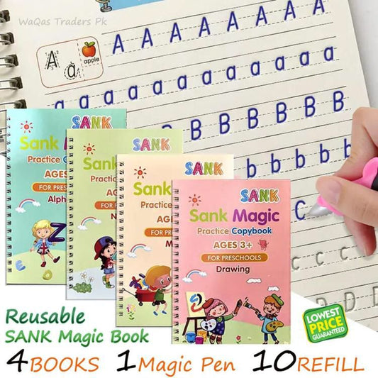 SANK Montessori Reusable Magic Book