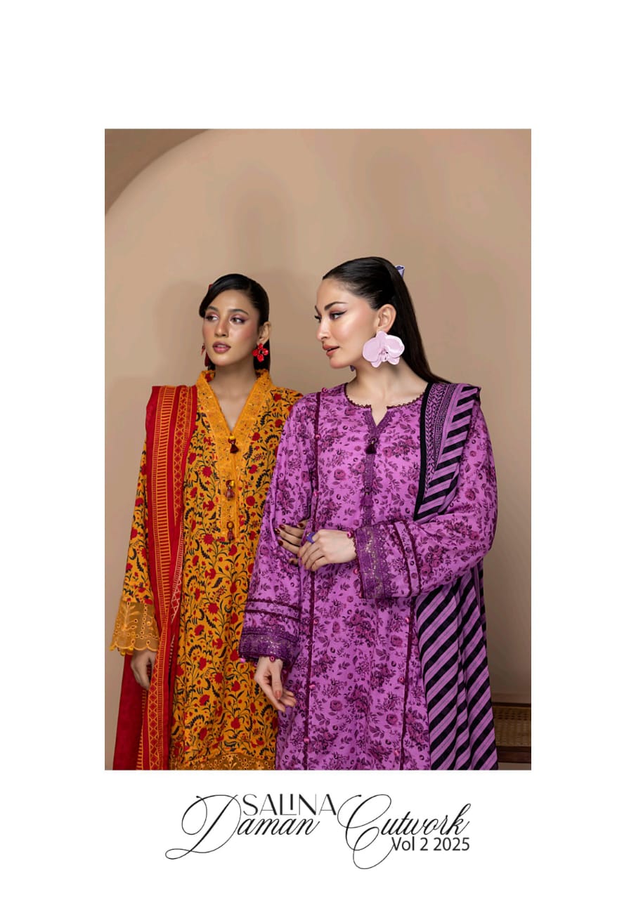 SALINA DAMAN CUTWORK LAWN COLLECTION