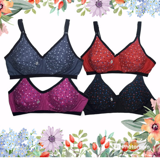 Daily Wear Floral Bra