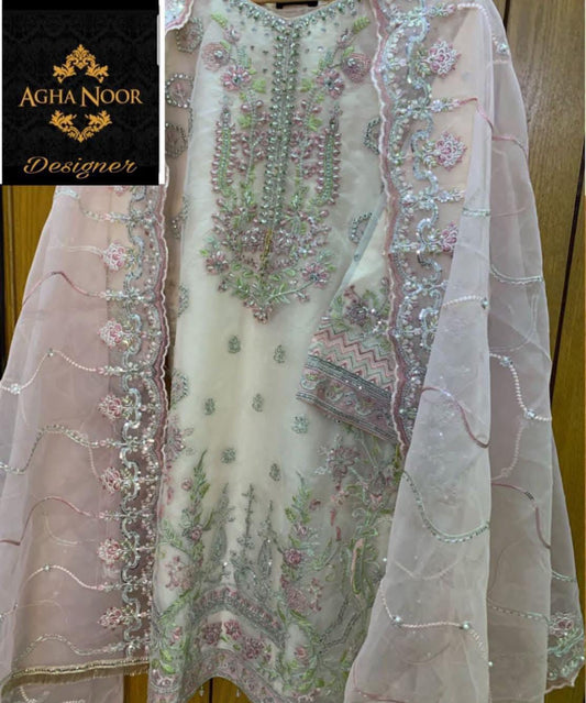 AGHA NOOR ORGANZA