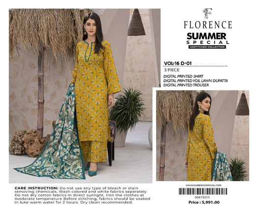 FLORENCE LAWN 3 PC COLLECTION