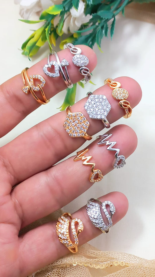 Zarkun adjustable rings
