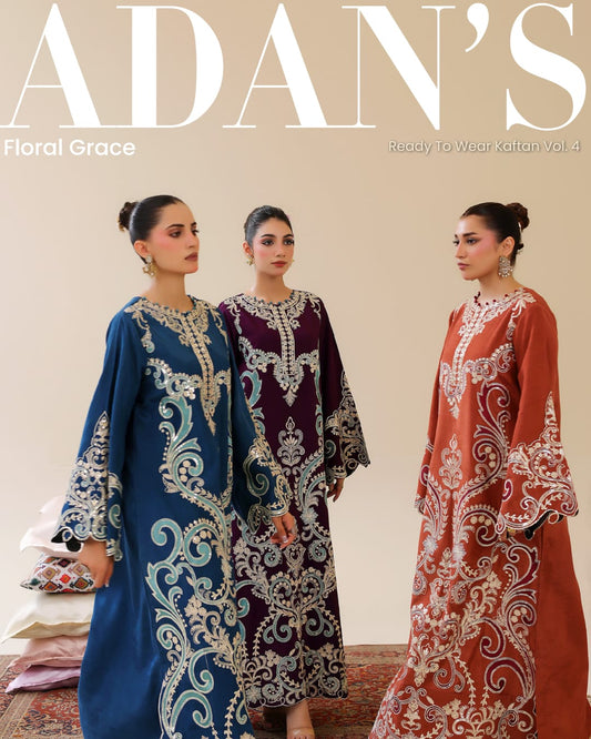 ADAN'S LIBAS FLORAL GRACE READY TO WEAR SILK
