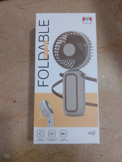 Handheld mini fan Foldable sling