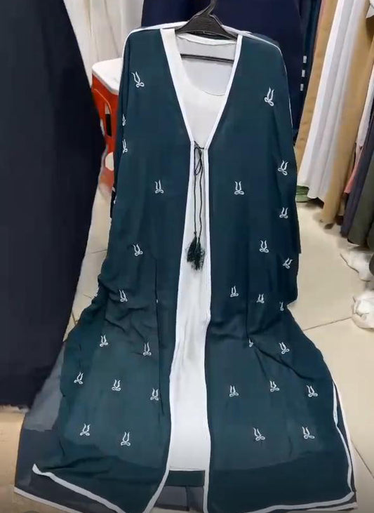 Bow Abaya Butterfly