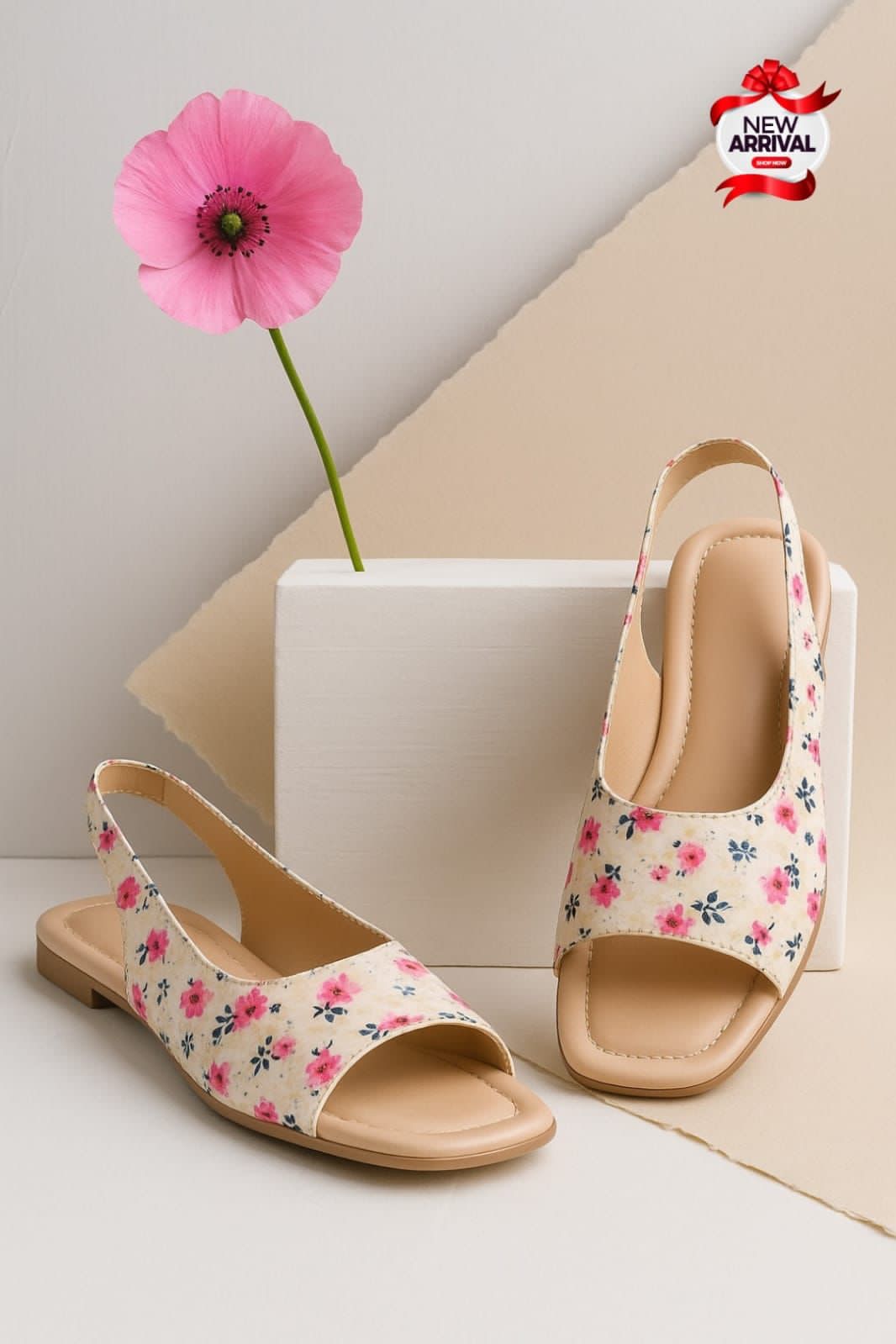 Floral Sandal For Girls