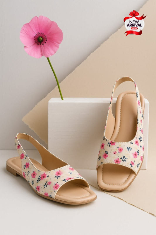 Floral Sandal For Girls