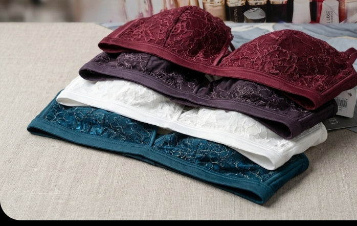 Summer itam soft net fancy 2 hook bra