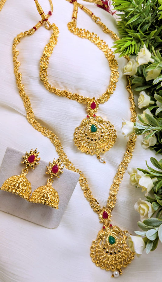 Rajwari Mala Necklace Set