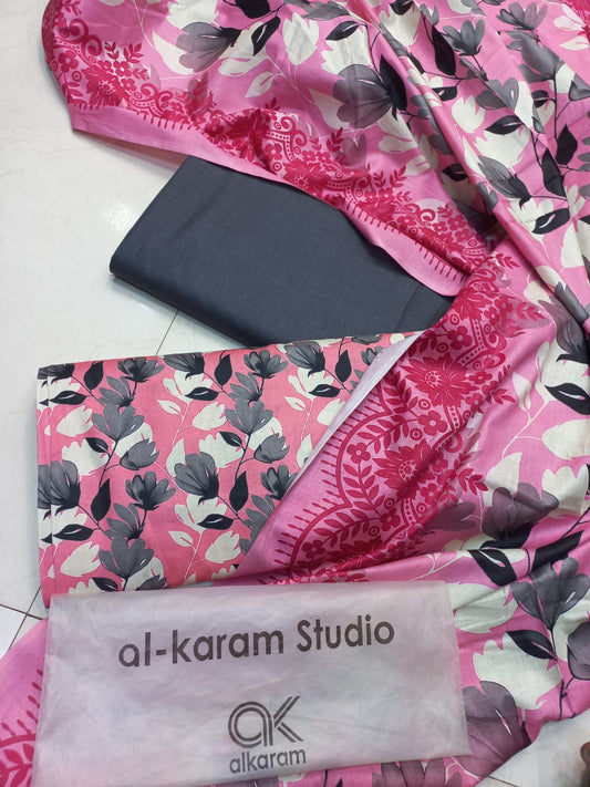 Al-Karam Kasturi Cotton Printed