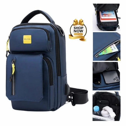 Anti Theft Men Crossbody Bag For Man