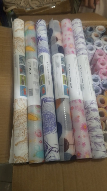 Printed fridge sheet roll