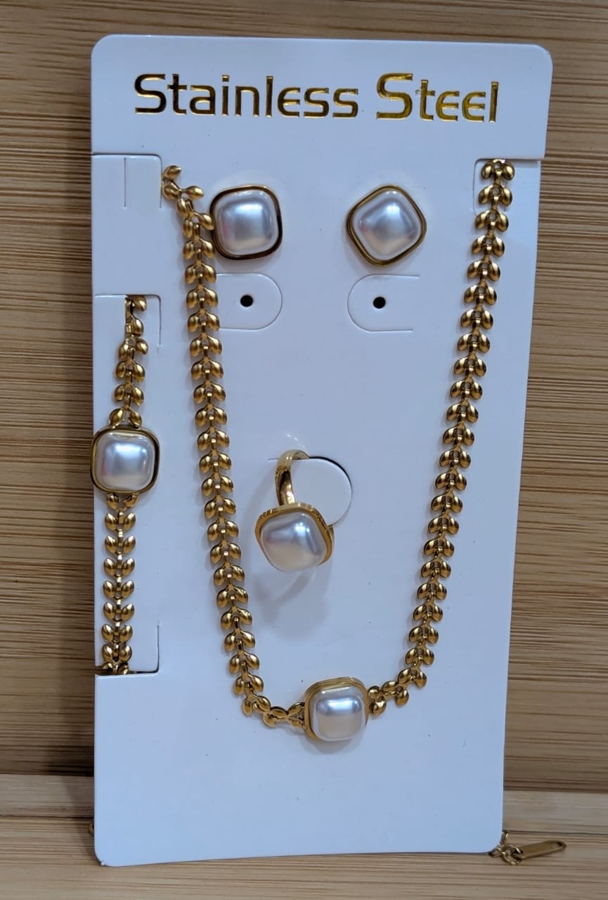 Stainless Steel Locket Set