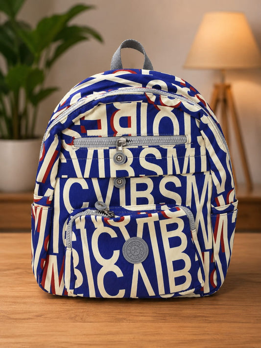 Parachute Printed Backpack For Girls