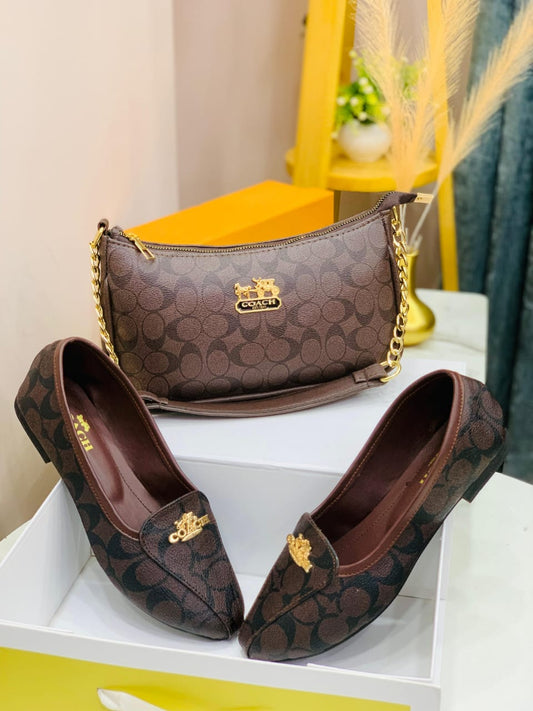 Combo deal  Coach pumps + Coach crossbody bag