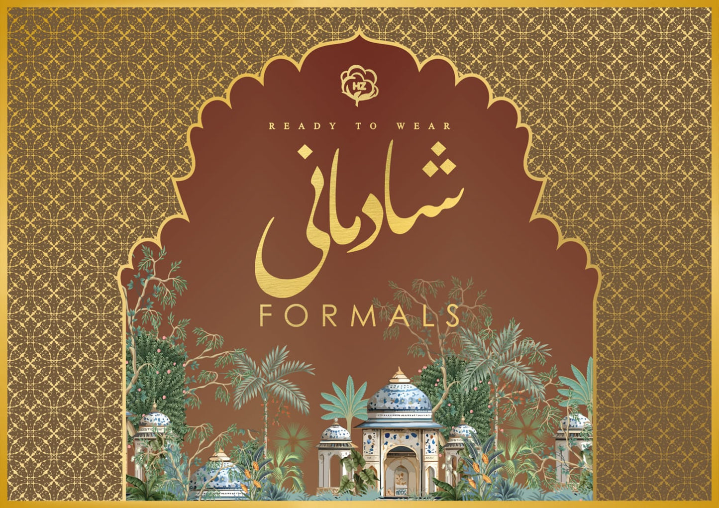 Hz Ready To Wear SHAADMAANI Formals Hand Embellished Stiched Collection
