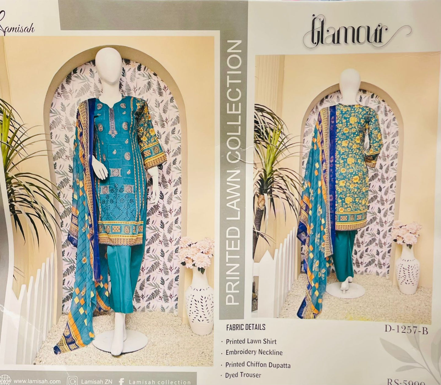 Glamour Printed Lawn