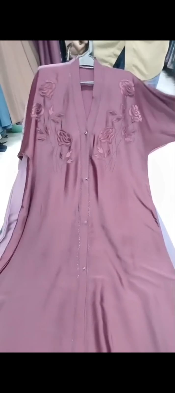 Embroidery Work Abaya