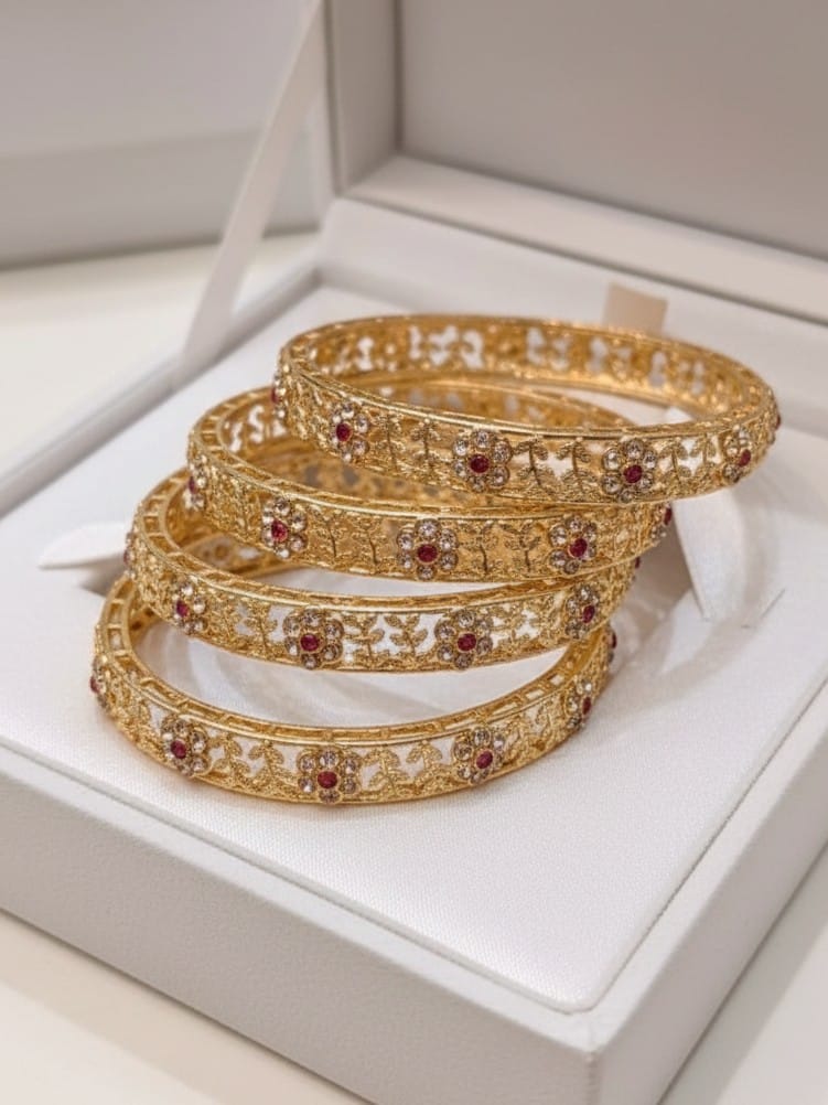 Monalisa 4 Pcs Bangles Set