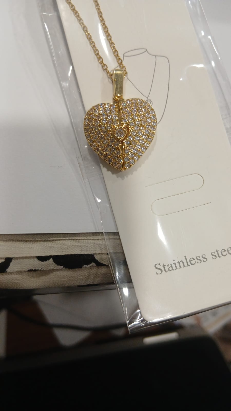 Openable Heart Necklace