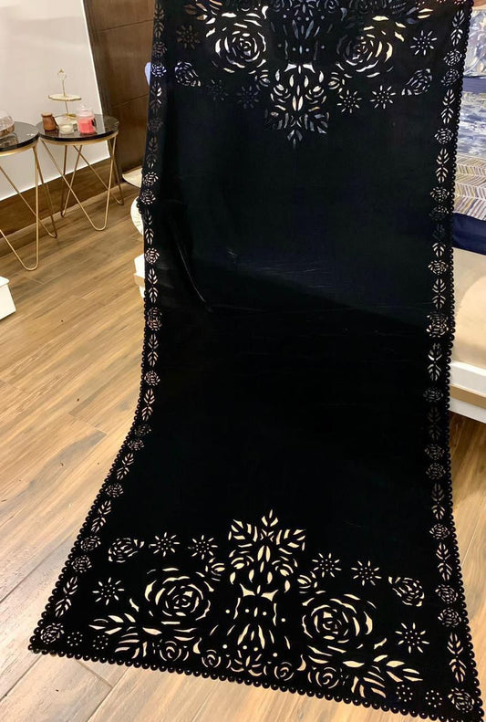 LASER CUTWORK SHAWLS