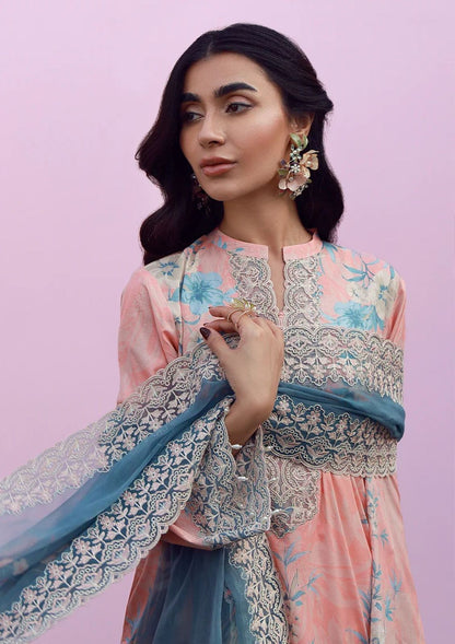 SAHAR BLUSH AZURE