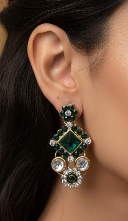 Kundan Erring Stud's