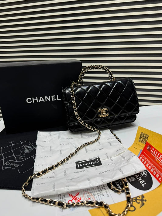 Chanel Top Handle Flap Bag
