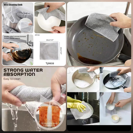 Double Sided Dishwashing Wire Cloth