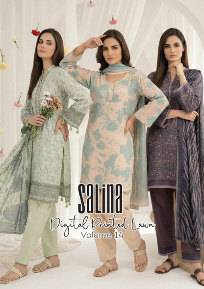 SALINA DIGITAL PRINED LAWN