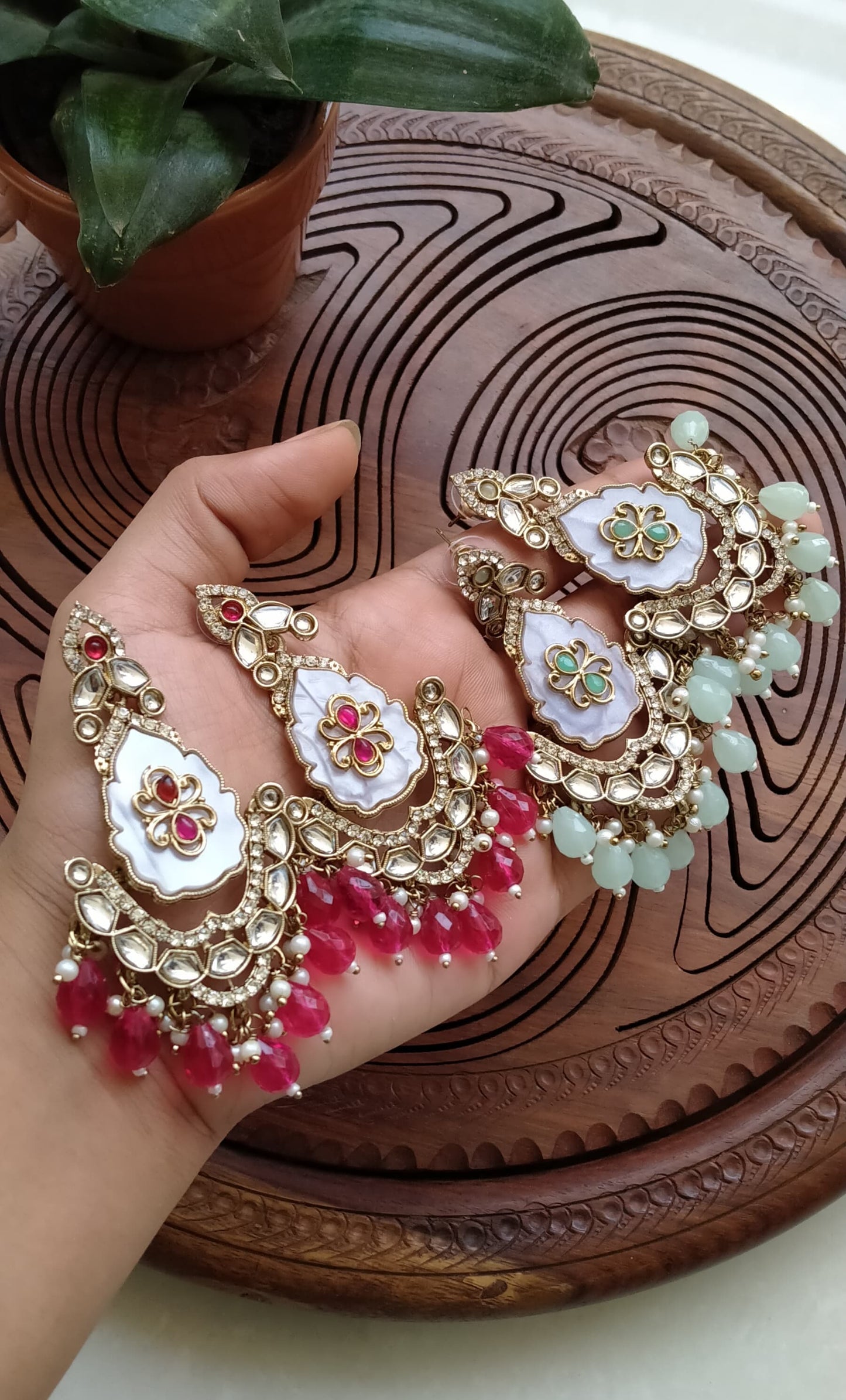 Premium quality Indian kundan