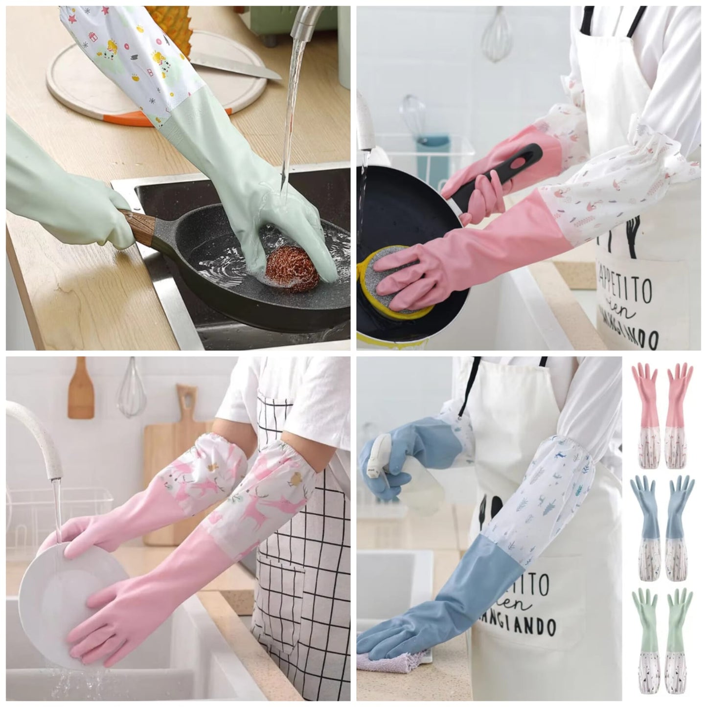Dishwashing Gloves Big