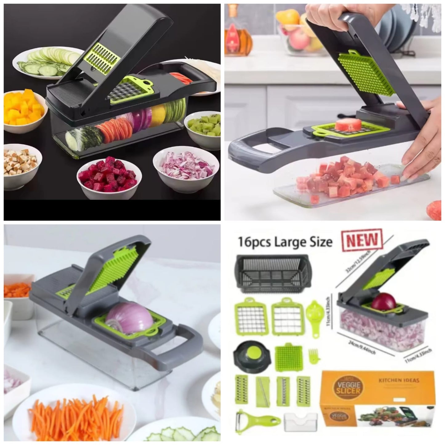16 in 1 Vegetable Cutter