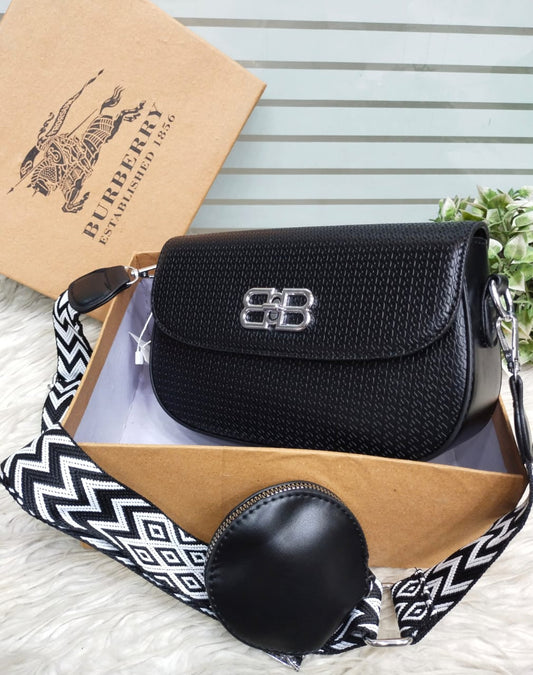 BURBERRY BRAND 2PIECE CROSSBODY BAG