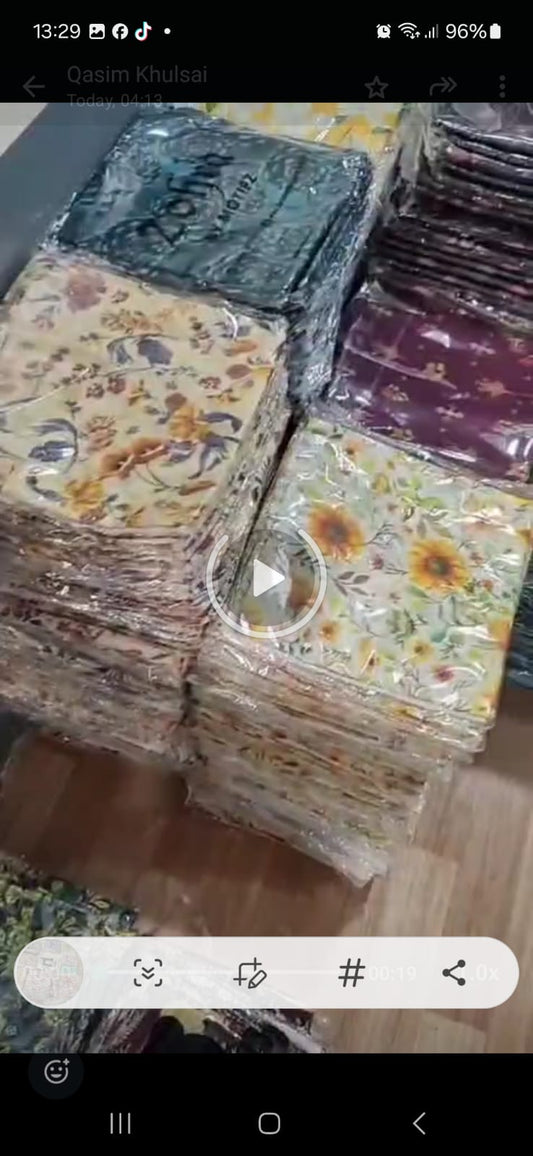 Allover Two Pcs Lawn Collection