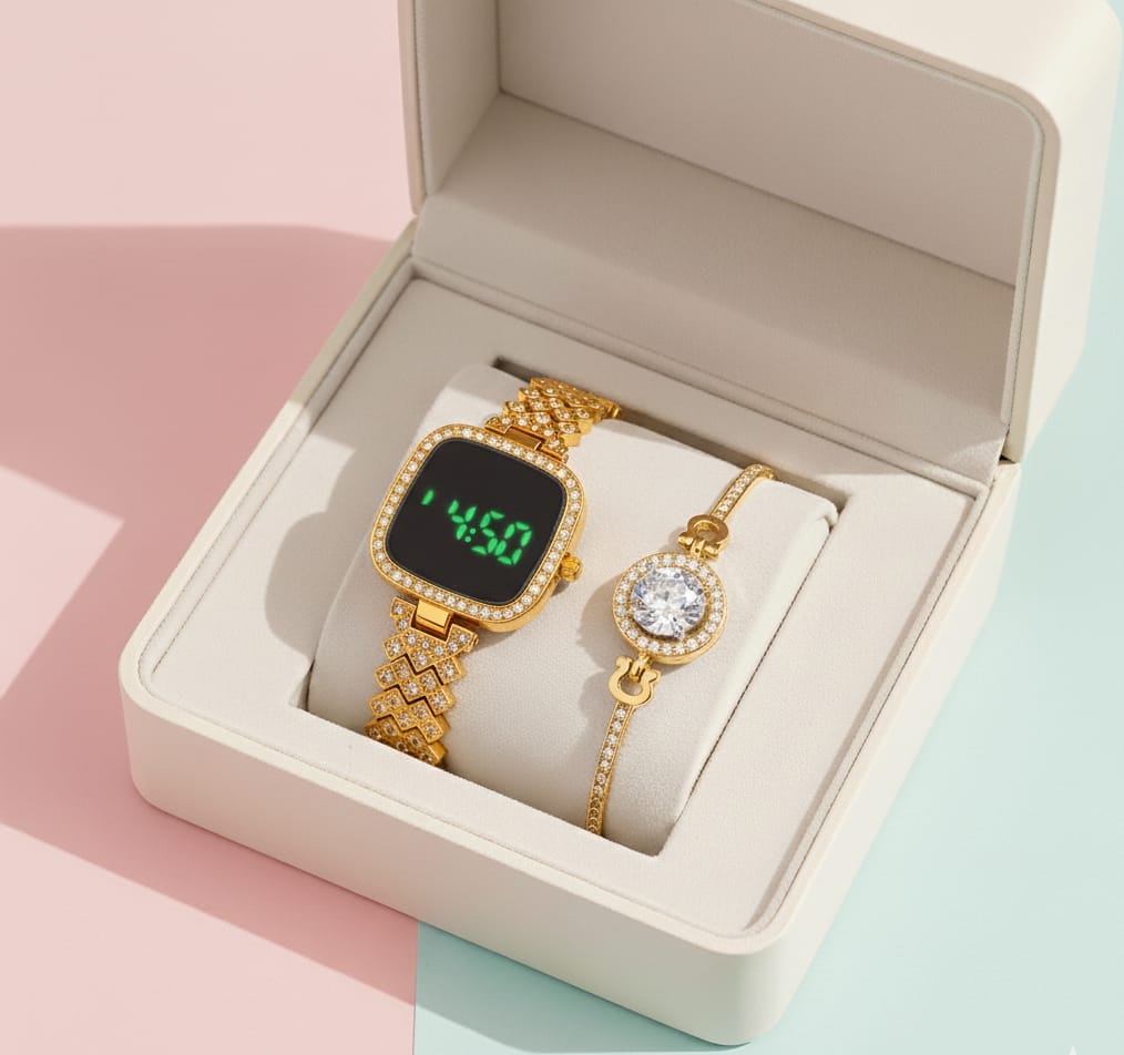 Touch screen Led Jewellery Watch