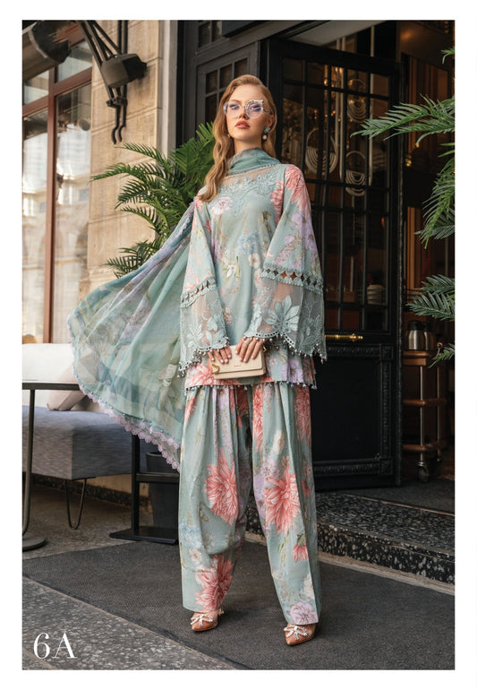 Maria-B Mprint Lawn Stitching