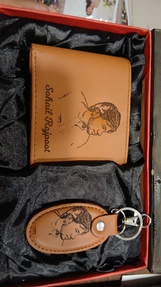 Customized Wallet Keychain