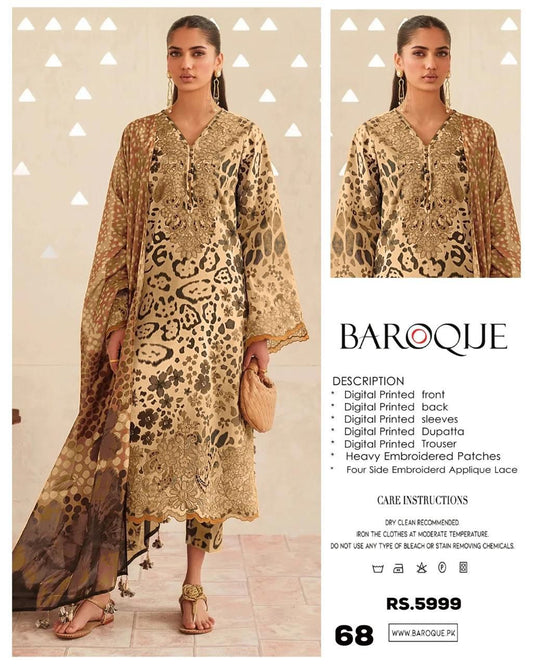 Baroque LAWN COLLECTION 2026