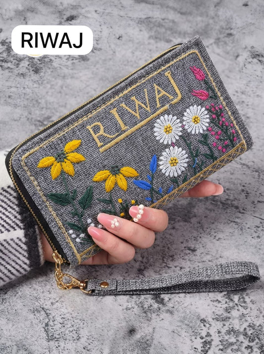 Riwaj Long Wallet For Girls