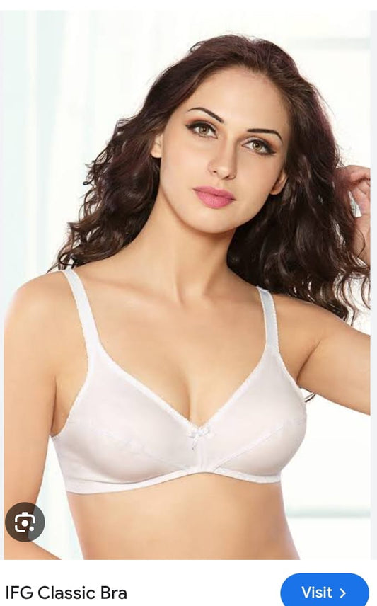 IFG Brand Classic Pure Cotton Bra