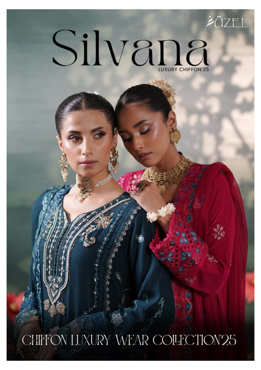 SILVANA GUZEL Ready To Wear  FORMAL 3 PIECE Stitched Collection